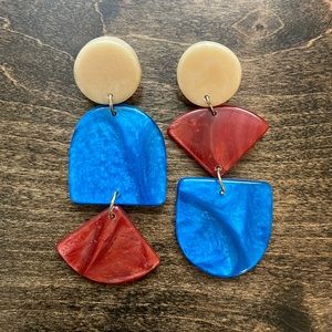 Roberta Roller Rabbit earrings post dangle